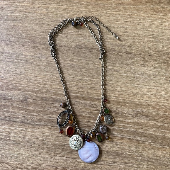 Jewelry - Vintage Gold Charm Necklace